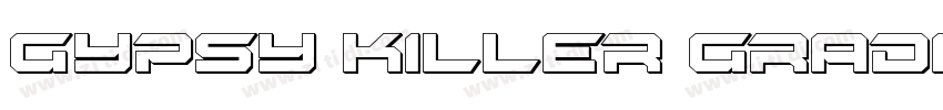 Gypsy Killer Gradien字体转换